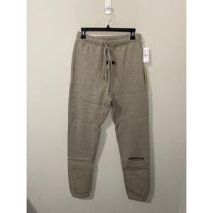 NWT Fear of God Essentials Sweatpants Dark Oatmeal Streetwear Size S